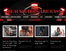 Tablet Screenshot of blackgirlsareeasy.com